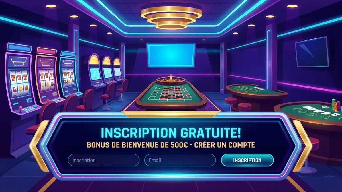 Inscription avec bonus